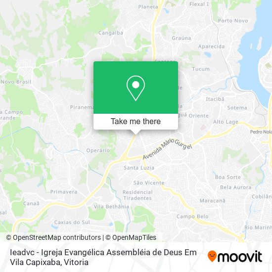 Ieadvc - Igreja Evangélica Assembléia de Deus Em Vila Capixaba map