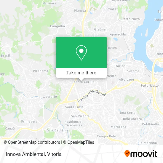 Innova Ambiental map