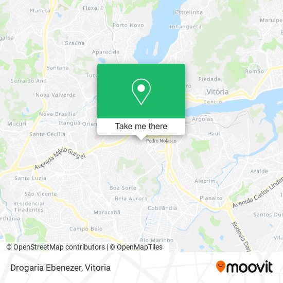 Drogaria Ebenezer map