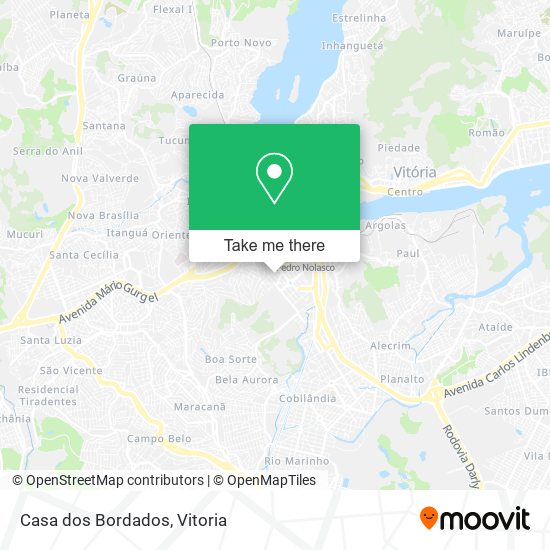 Casa dos Bordados map