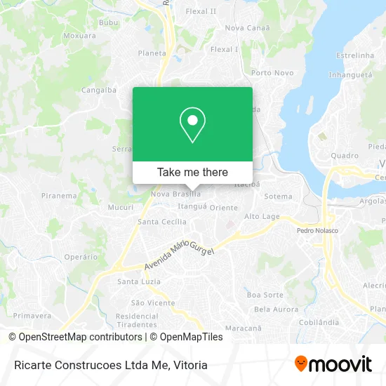 Ricarte Construcoes Ltda Me map