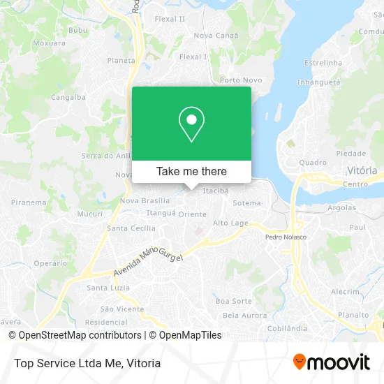 Top Service Ltda Me map