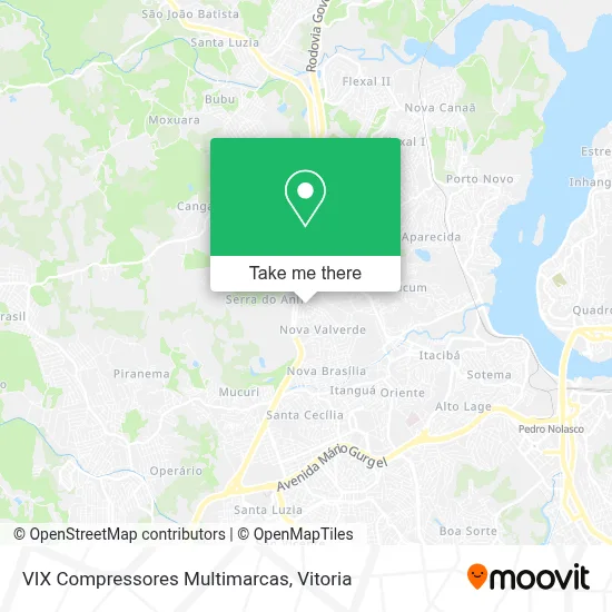 VIX Compressores Multimarcas map
