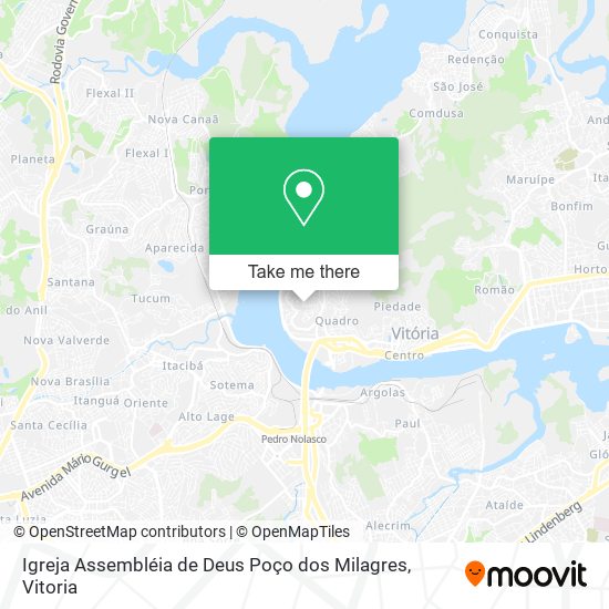 Igreja Assembléia de Deus Poço dos Milagres map