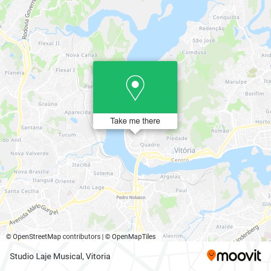 Studio Laje Musical map