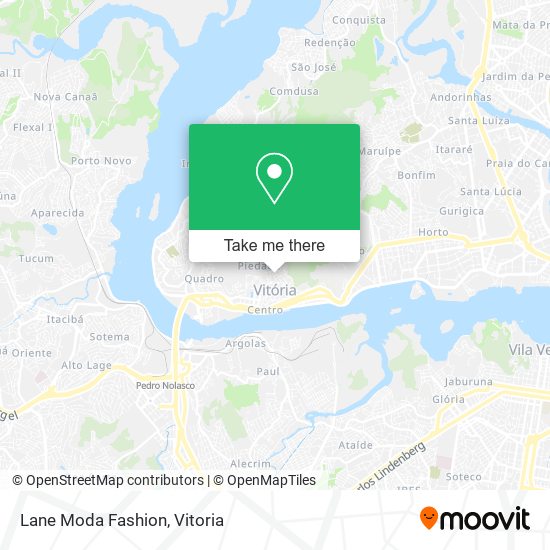 Lane Moda Fashion map