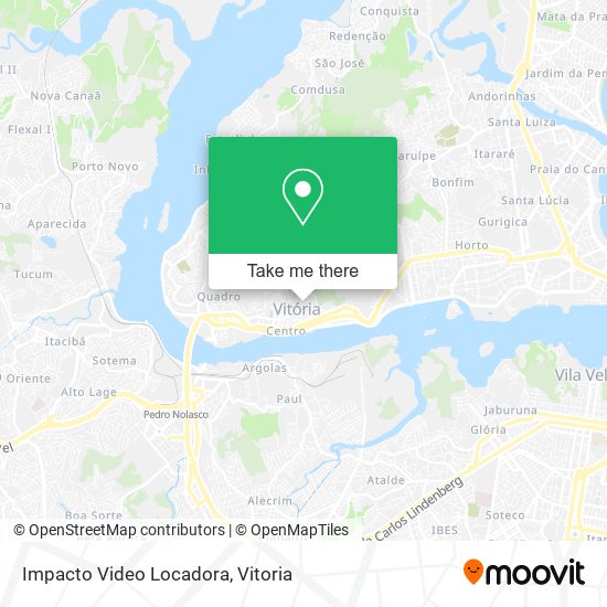 Impacto Video Locadora map