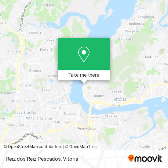 Reiz dos Reiz Pescados map