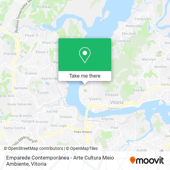 Emparede Contemporânea - Arte Cultura Meio Ambiente map