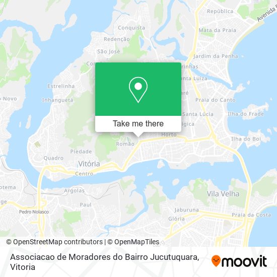 Associacao de Moradores do Bairro Jucutuquara map