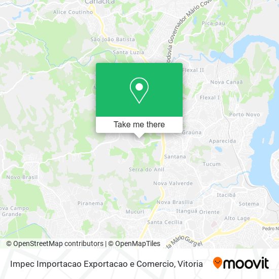 Impec Importacao Exportacao e Comercio map