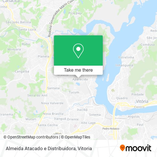 Almeida Atacado e Distribuidora map