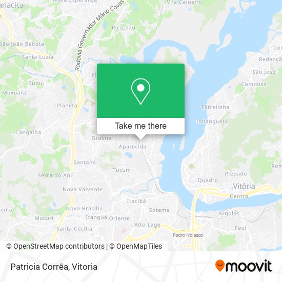 Patricia Corrêa map