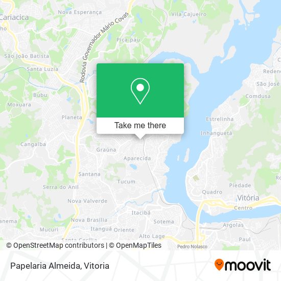Papelaria Almeida map