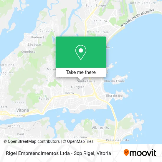 Rigel Empreendimentos Ltda - Scp Rigel map