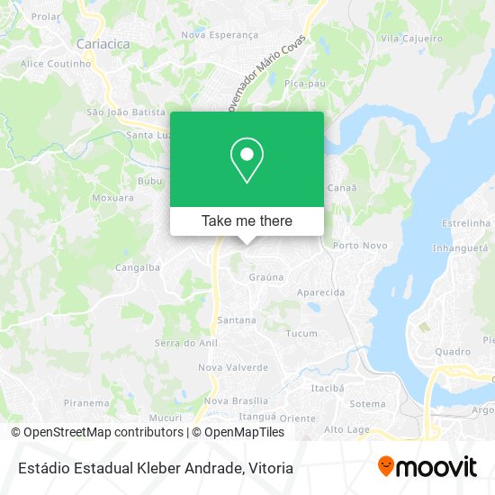 Estádio Estadual Kleber Andrade map
