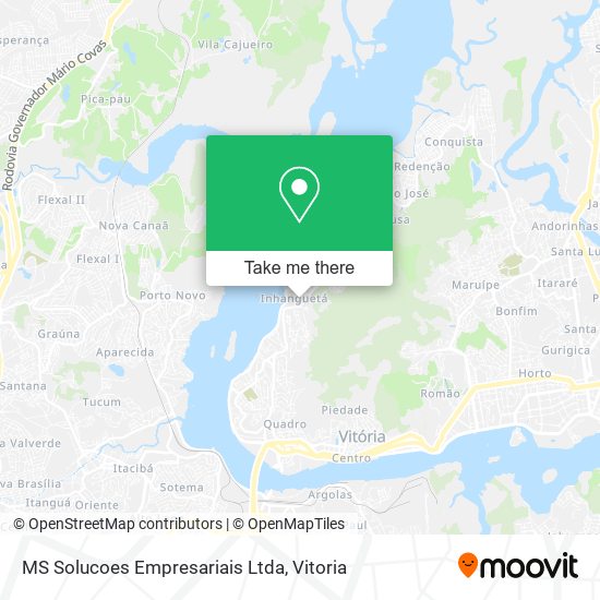 MS Solucoes Empresariais Ltda map