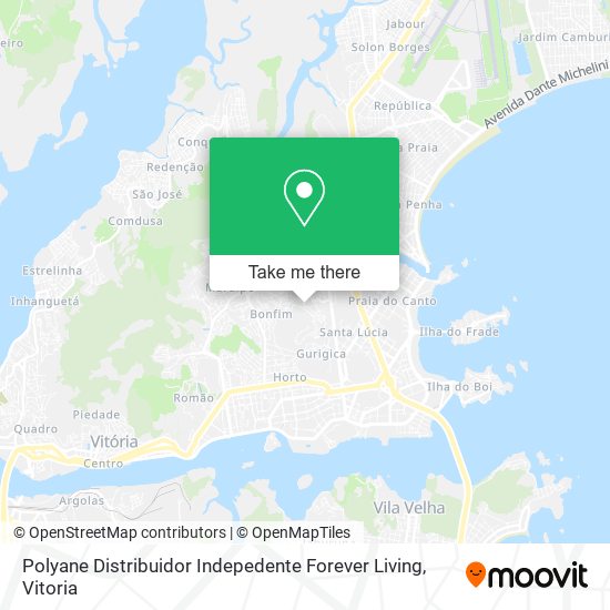 Mapa Polyane Distribuidor Indepedente Forever Living