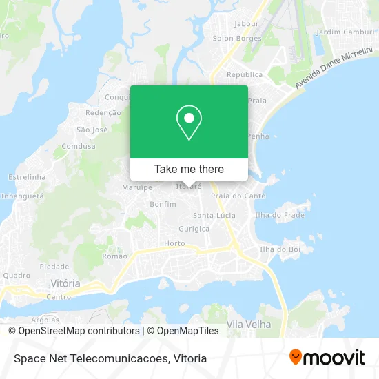 Space Net Telecomunicacoes map