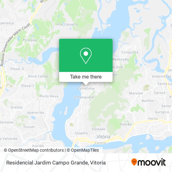 Residencial Jardim Campo Grande map
