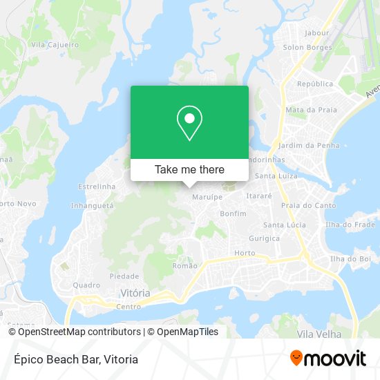 Épico Beach Bar map