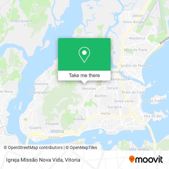 Igreja Missão Nova Vida map