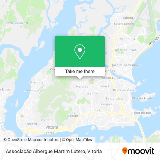 Associação Albergue Martim Lutero map