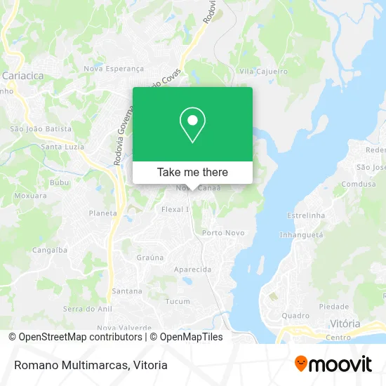 Romano Multimarcas map