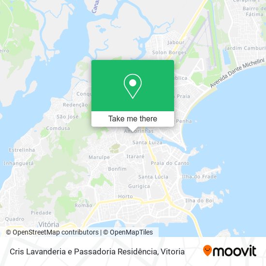 Cris Lavanderia e Passadoria Residência map