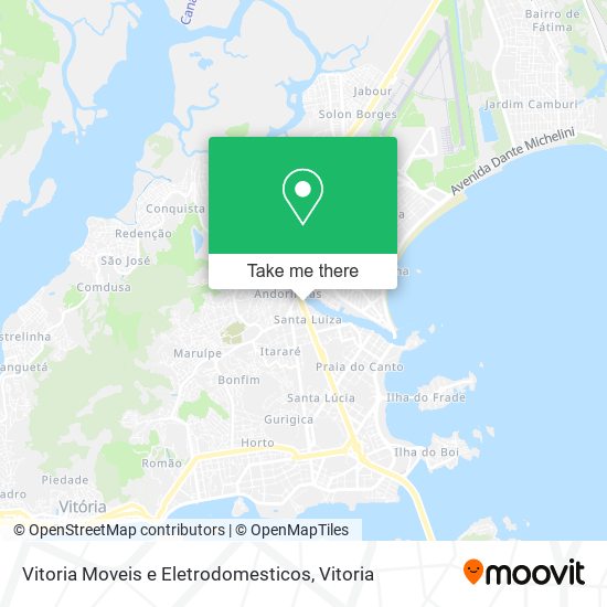 Vitoria Moveis e Eletrodomesticos map
