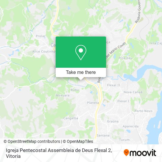 Igreja Pentecostal Assembleia de Deus Flexal 2 map