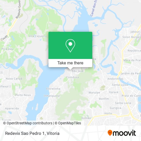 Redevix Sao Pedro 1 map