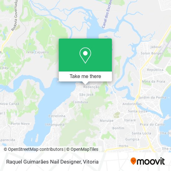 Raquel Guimarães Nail Designer map