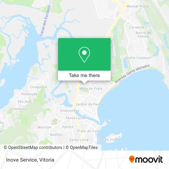Inove Service map