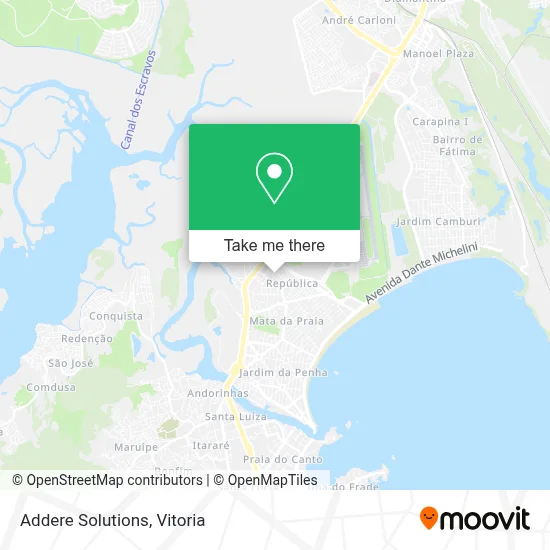 Addere Solutions map