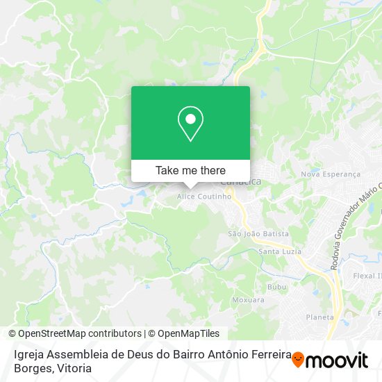 Igreja Assembleia de Deus do Bairro Antônio Ferreira Borges map