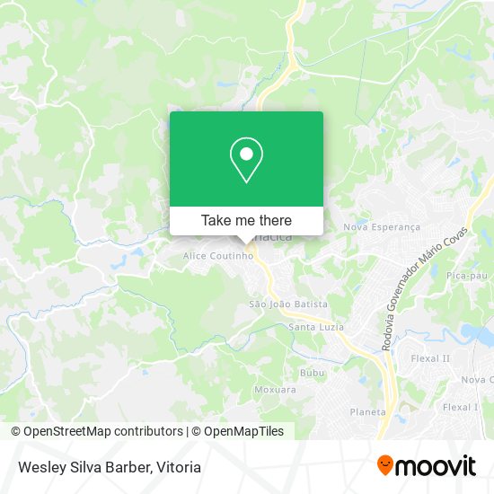 Wesley Silva Barber map