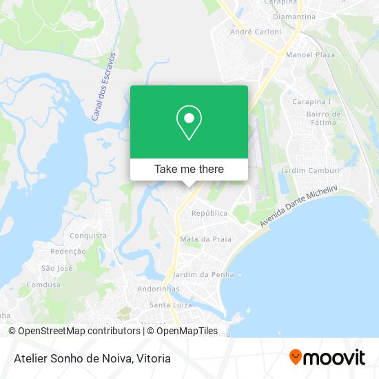Atelier Sonho de Noiva map