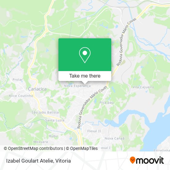 Izabel Goulart Atelie map