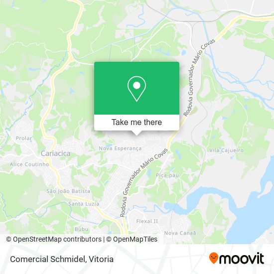 Comercial Schmidel map