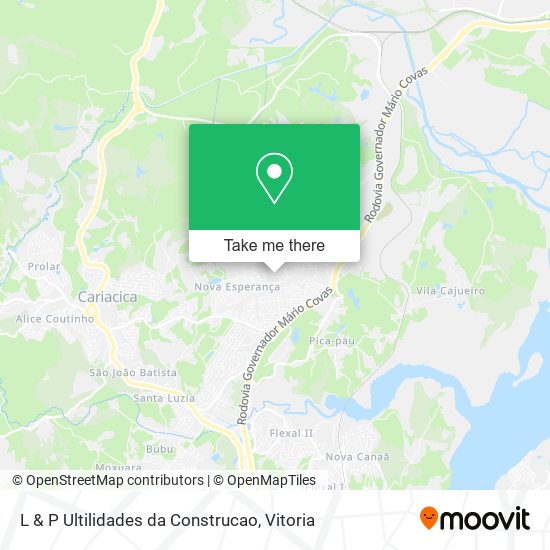 L & P Ultilidades da Construcao map