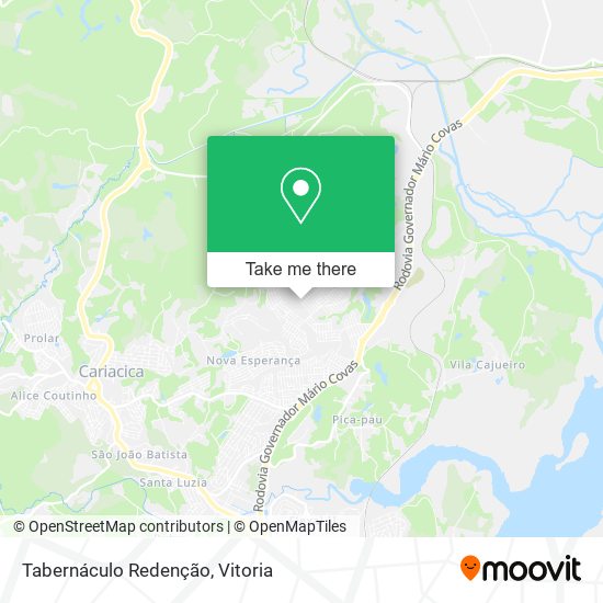 Tabernáculo Redenção map