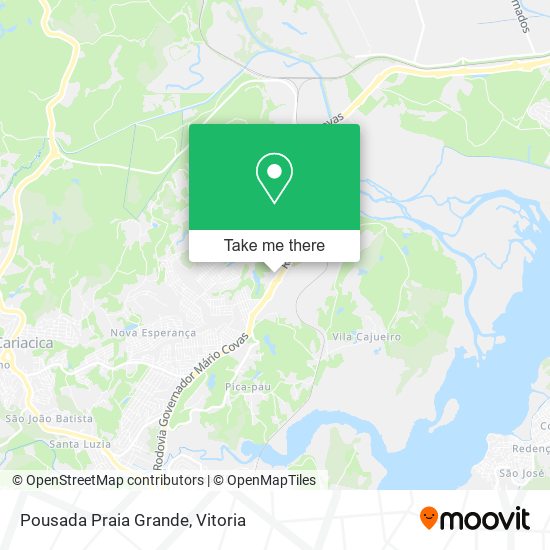 Pousada Praia Grande map