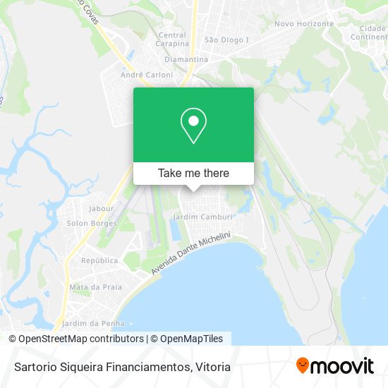 Sartorio Siqueira Financiamentos map