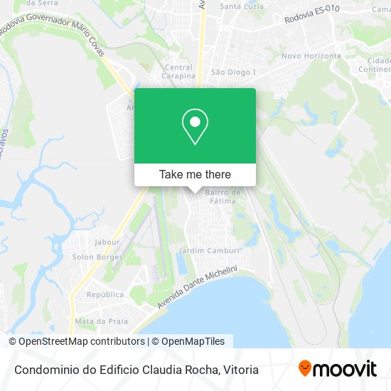 Condominio do Edificio Claudia Rocha map