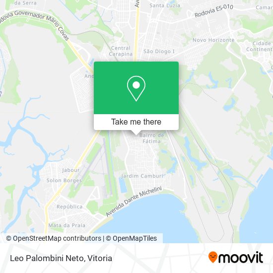 Leo Palombini Neto map