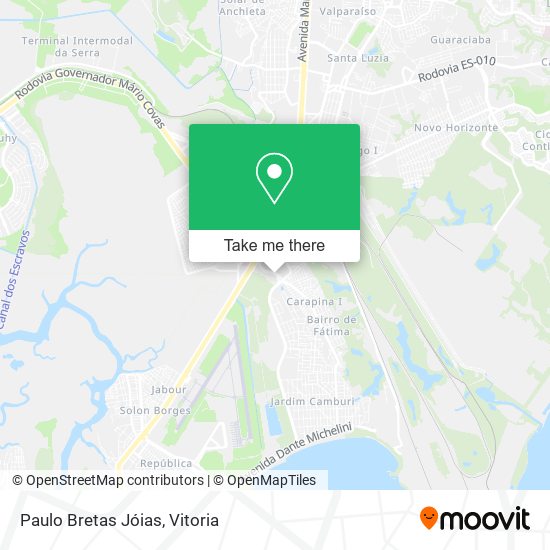 Paulo Bretas Jóias map