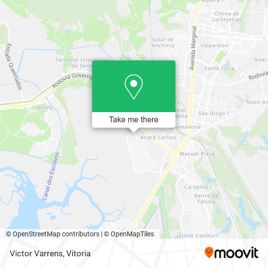 Victor Varrens map