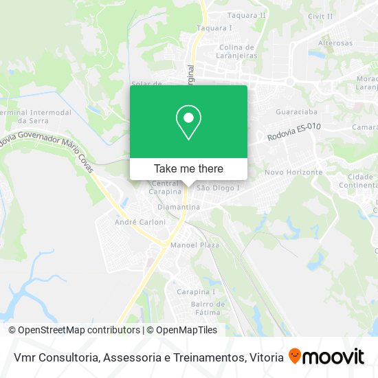 Mapa Vmr Consultoria, Assessoria e Treinamentos