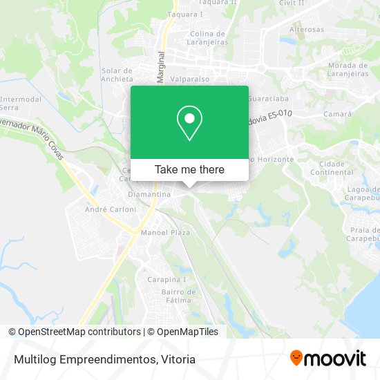 Multilog Empreendimentos map
